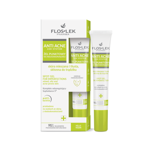 Gel chấm mụn diệt khuẩn Floslek Anti Acne acne 24h SystemS