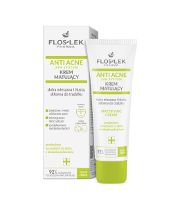 Kem dưỡng ẩm và kiểm soát dầu Floslek Anti acne 24h System Mattifying Cream